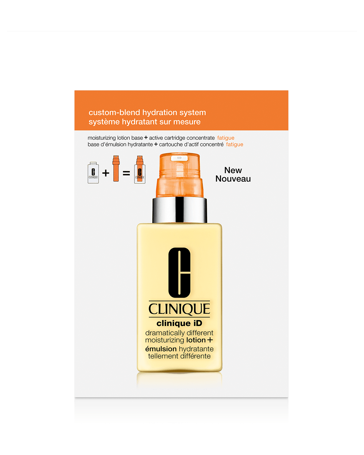 Clinique iD Active Cartridge Concentrate Fatigue + Dramatically Different Lotion+ 