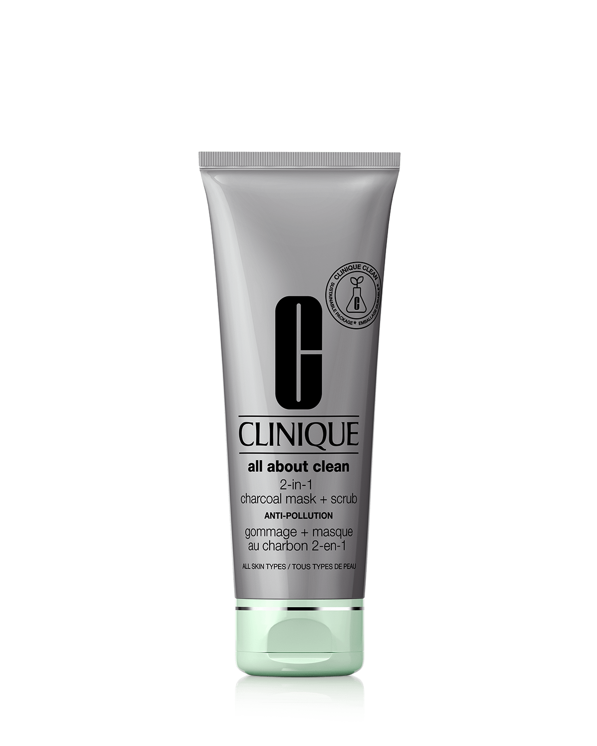 CLINIQUE AAC CHRCL MASK+SCRUB