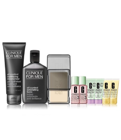 CLINIQUE FOR MEN 3STEP VIRTUAL SET