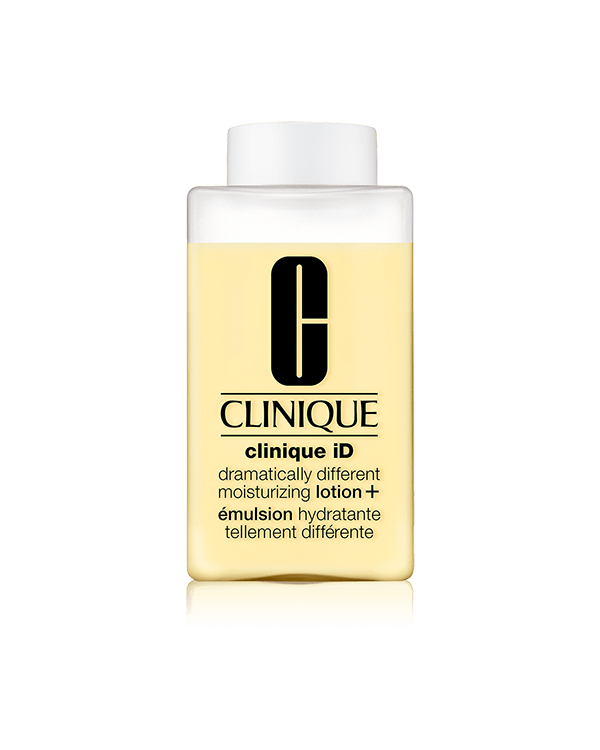 Clinique iD Dramatically Different™ Moisturizing Lotion+, 倩碧有油黄油（滋润型-乳液质地）：干皮肌挚爱，水润不黏腻。